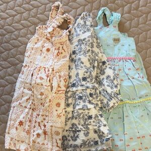 Girls' Summer Dresses Set